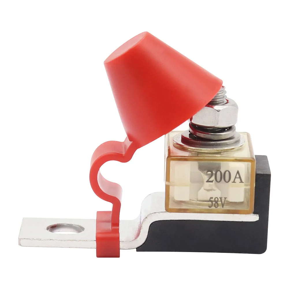 بطارية صندوق الصمامات 30A إلى 300A، محطة بطارية باللون الأسود والأحمر متوافقة مع معظم الأنظمة الكهربائية البحرية للمركبات #3