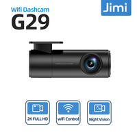 Jimi G29 Mini Dash Cam 2K Full HD 5.8Ghz Wi-Fi With 1CH Camera Car DVR IR Night Vision 24H Parking Mode Dashcam Free App Control