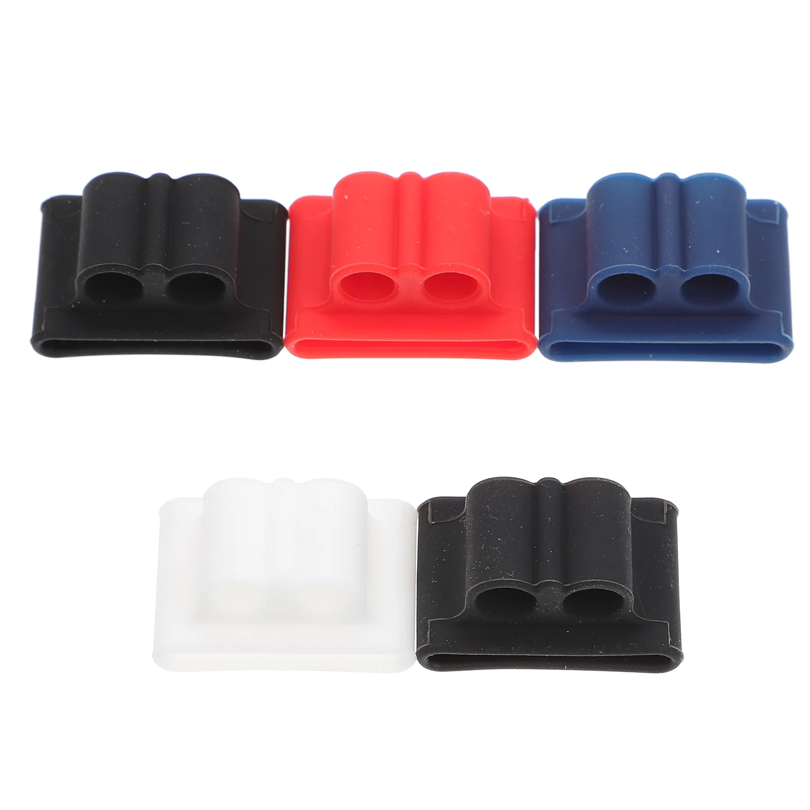 

10 Pcs Earphone Case Silicone Watch Band Keepers Clip Holder Watchband Headset Replacement Strap Earbuds