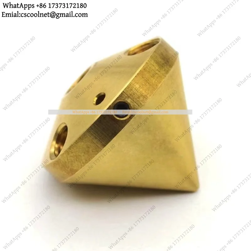 Triple Multi-Color Brass Nozzle for Diamond Hotend — 1.75mm / 0.4mm, 3D Printer Nozzle Replacement