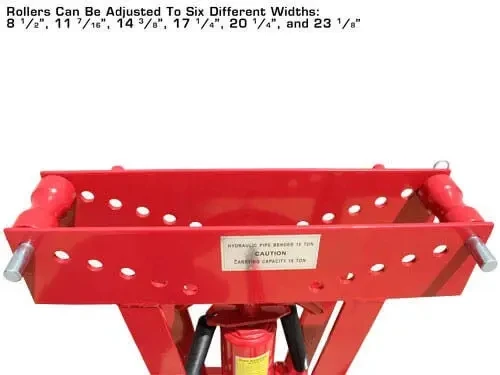 Handmatige hydraulische pijpenbuiger Hydraulisch gereedschap voor het buizenbuigen