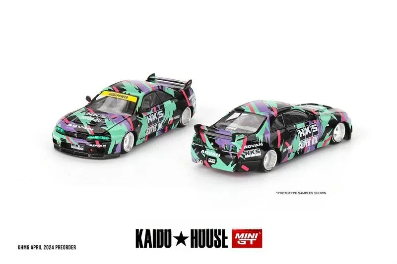 Kaido House x MINI GT 1:64 SKYLINE  HKS V1 Diecast Model Car