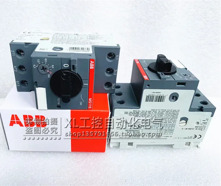 

Original ABB MS116 Series Motor Protection Circuit Breaker MS116-4 2.5-4A In Stock