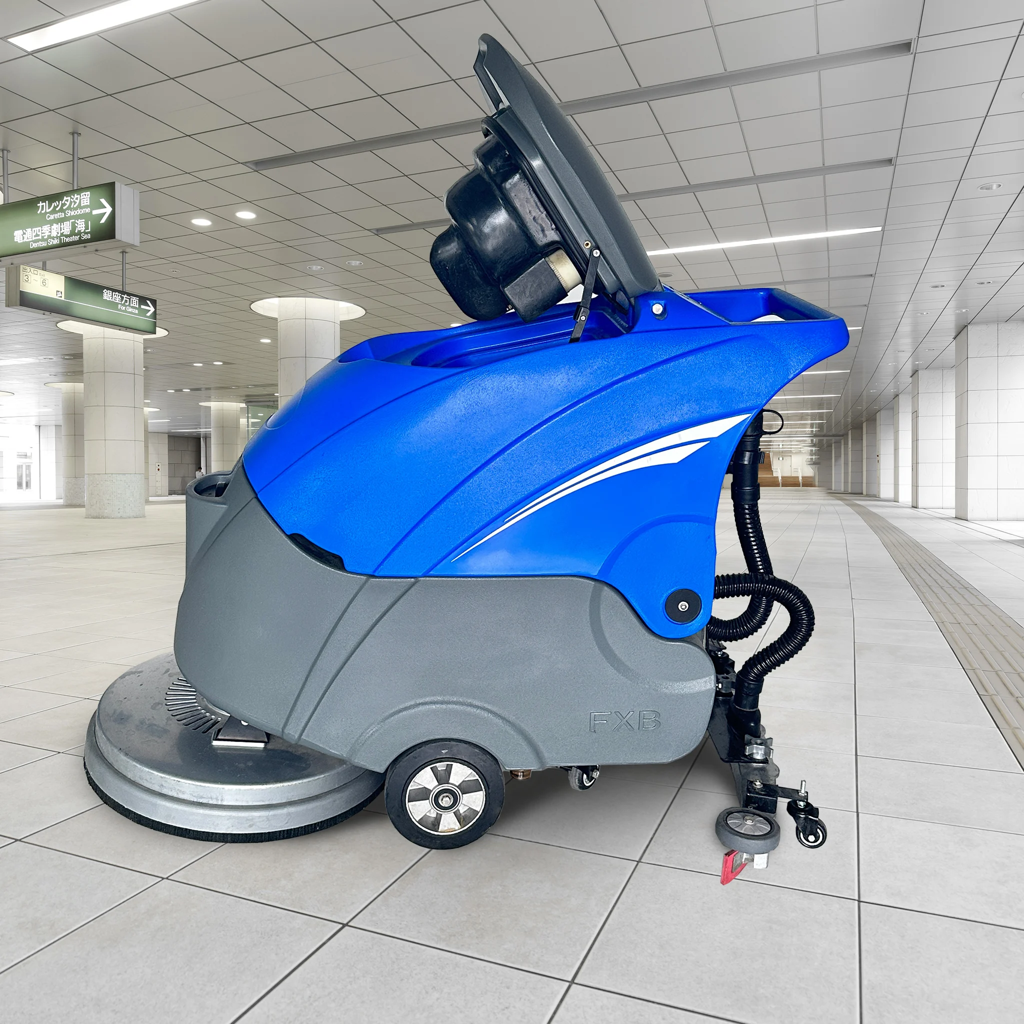 Cleaning Electric Sweeper Industrial Floor Cleaning Equipment Multi-functional Hand Sweeper