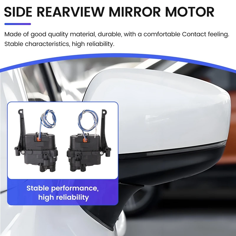 

1Pair Rearview Mirror Folding Motor Door Side Mirror Electric Fold Motor For Mazda CX-5 CX5 2012 2013 2014