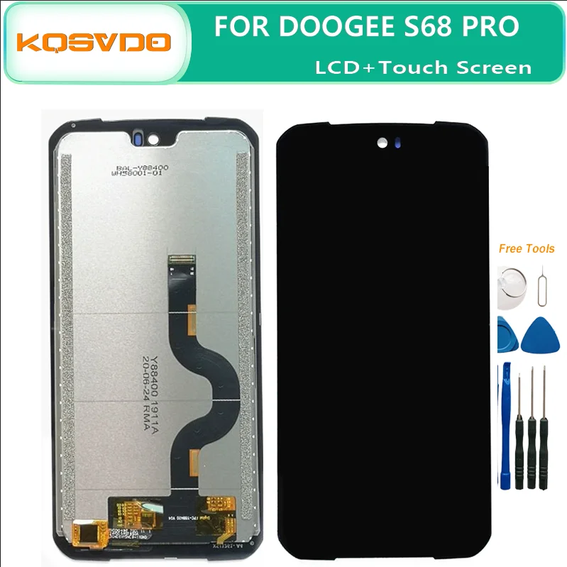 NEW For DOOGEE S68 Pro Mobile Phone LCD Display & Touch Screen Digitizer Assembly Repalcement doogee S68 Pro LCD Screen