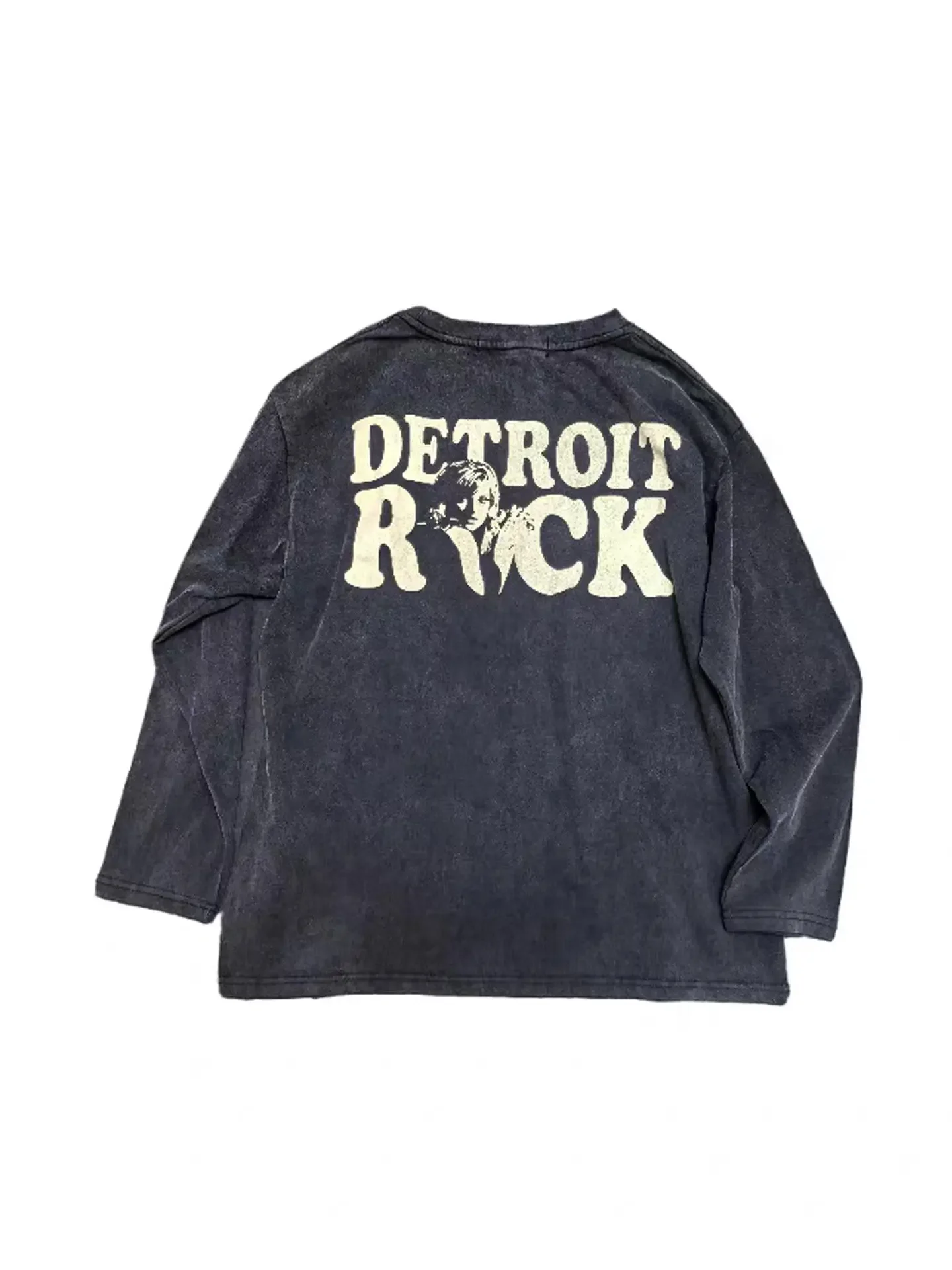 Hysteric Glamour Portrait Vision Archive Vintage Loose Casual Long Sleeve T-Shirt