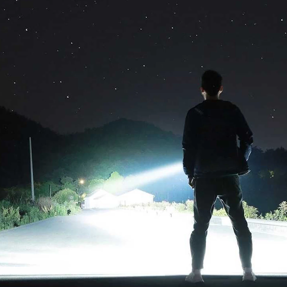 มินิแบบพกพา 4 Gears USB ชาร์จมัลติฟังก์ชั่น Night Safety Super Bright High Power ฉุกเฉินไฟฉาย LED กลางแจ้ง