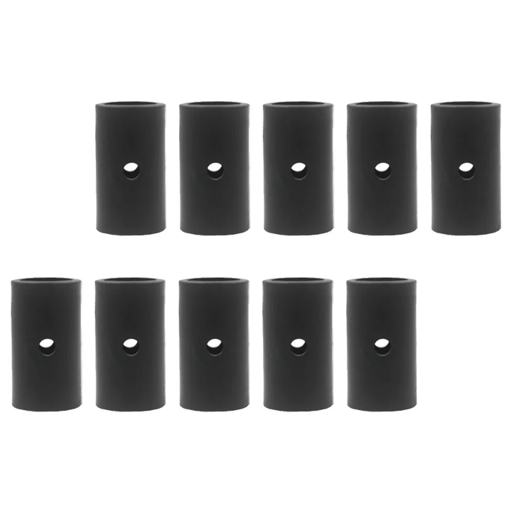 12 Pcs Tabletop Football Locator PE Foosball Positioner Component Bearing Black