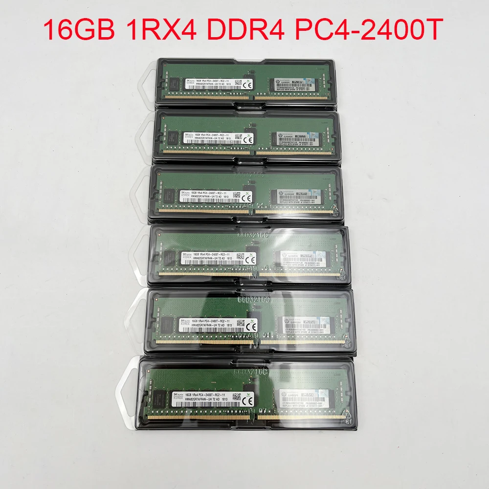 1 PCS For HP RAM Gen9 RAM 805349-B21 819411-001 809082-091 2400 ECC 16G 16GB 1RX4 DDR4 PC4-2400T Memory