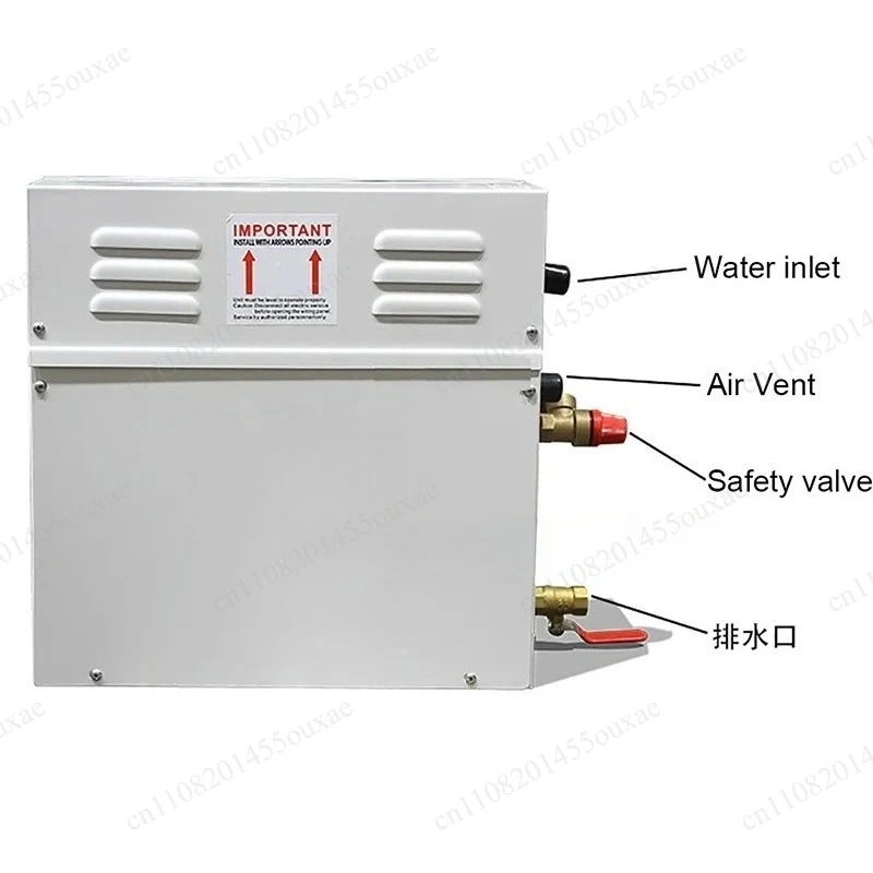 3KW 4.5KW Steam Generator 220V Digital Controlled Sauna Steam Bath Machine For Home Sauna Room SPA Fumigation Therapy