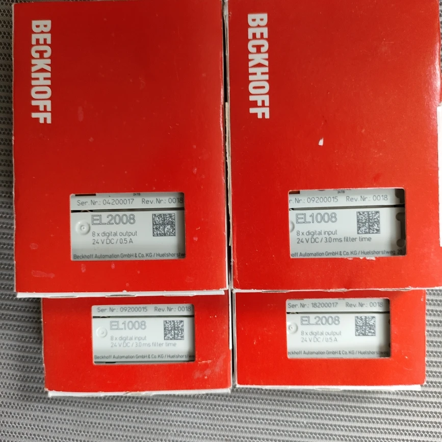 

BECKHOFF PLC Module EL1008 EL1018 EL2008 EL1088 EL2088 EL1809 EL2809 EL9011 New Original