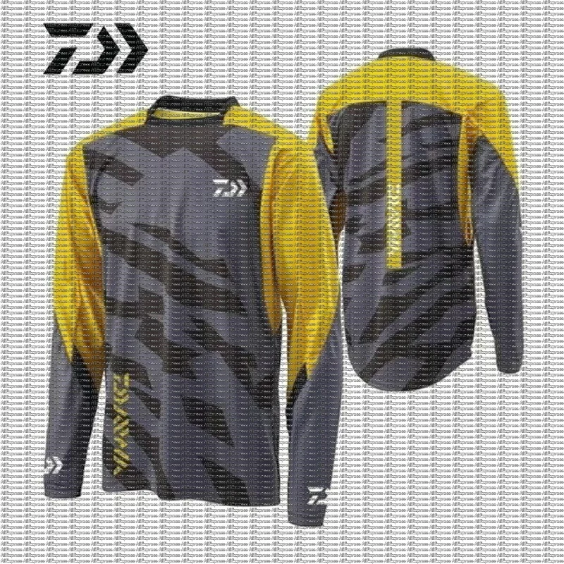 Summer outdoor fishing long sleeved quick drying men's off-road cycling mountain bike breathable sports T-shirt