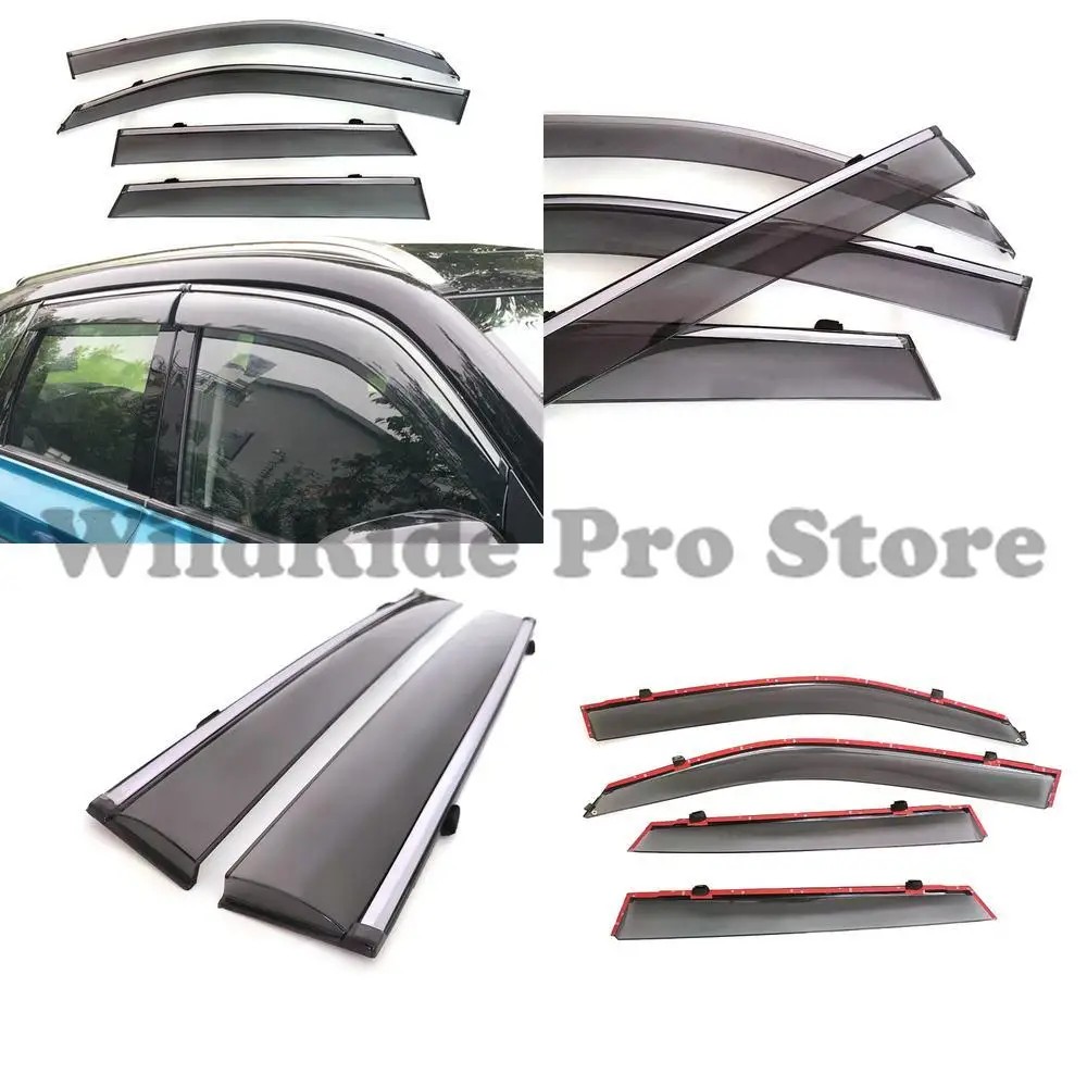 

1 set Window Rain Visors for Suzuki Vitara 2016-2022 Car Door Side Window Deflectors Windshield Rain Guards