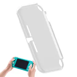 ฝาครอบป้องกันสำหรับเคส TPU โปร่งใสแบบนิ่มสำหรับ Switch Lite คอนโซลกันกระแทกกันตก