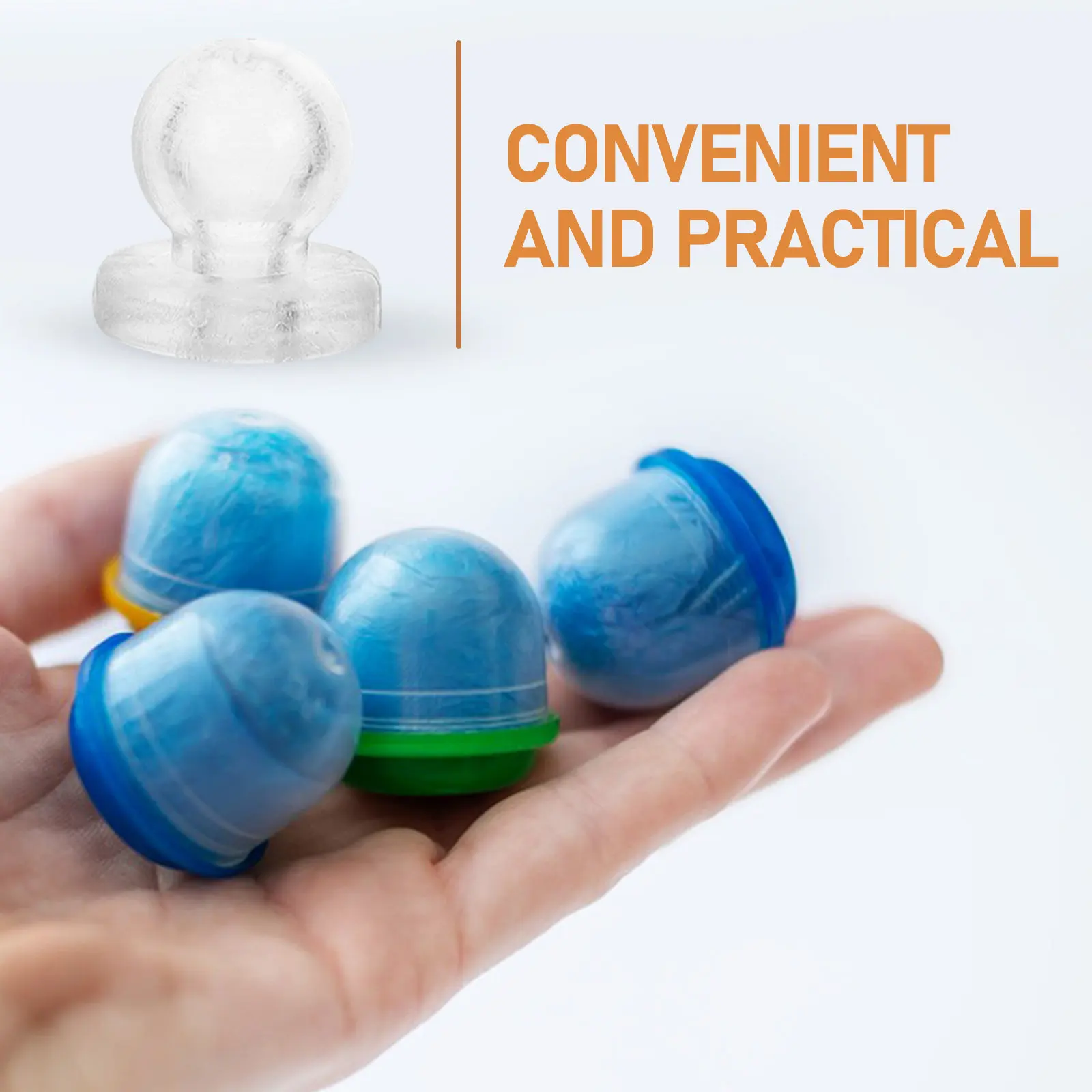 10Pcs Bubble Insert Squeeze Accessory Tpr Inner Ball Replacement for Craft Making Decompression Bubble Pressure Relief