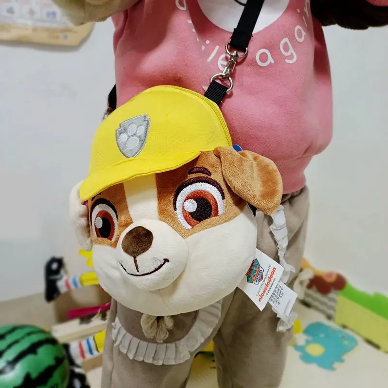 Official PAW Patrol Children Plush Shoulder Bag Chase Marshall Rubble Small Crossbody Thermal Lunch Bag Super Cute Toy