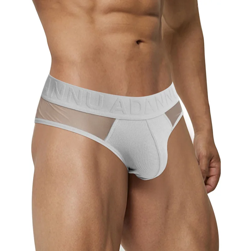 ADANNU Slip da uomo sexy più venduti, traspiranti e senza cuciture, mutande con cintura elastica in rilievo