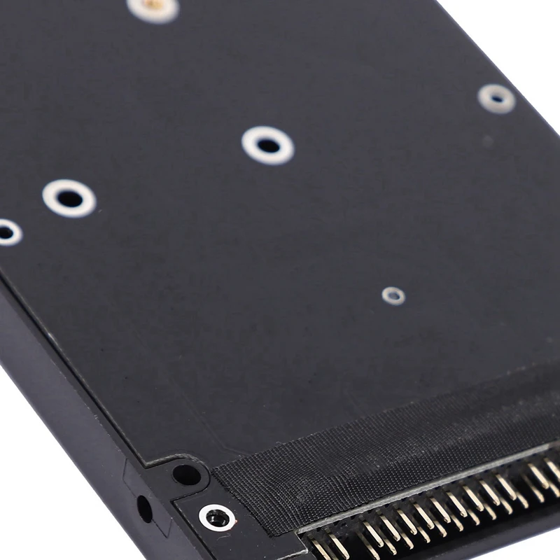 Adaptador MSATA de 6x44 pines a 2,5 pulgadas IDE HDD SSD MSATA a PATA tarjeta convertidora con funda