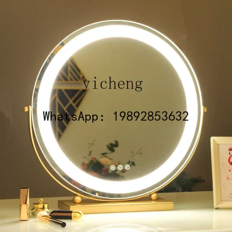 L21- Desktop led light with lamp makeup vanity mirror Desktop desktop large vanity mirror