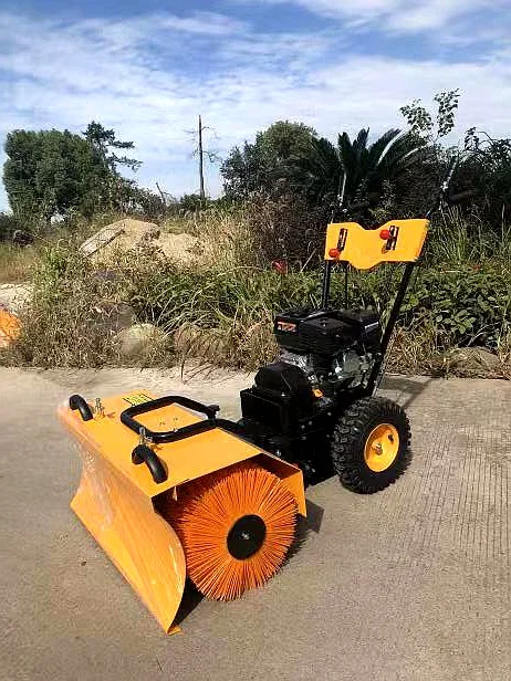 Dual Wheel Snow Blower Street Snowplow Machine Deep Snow Removal Snow Thrower view 3