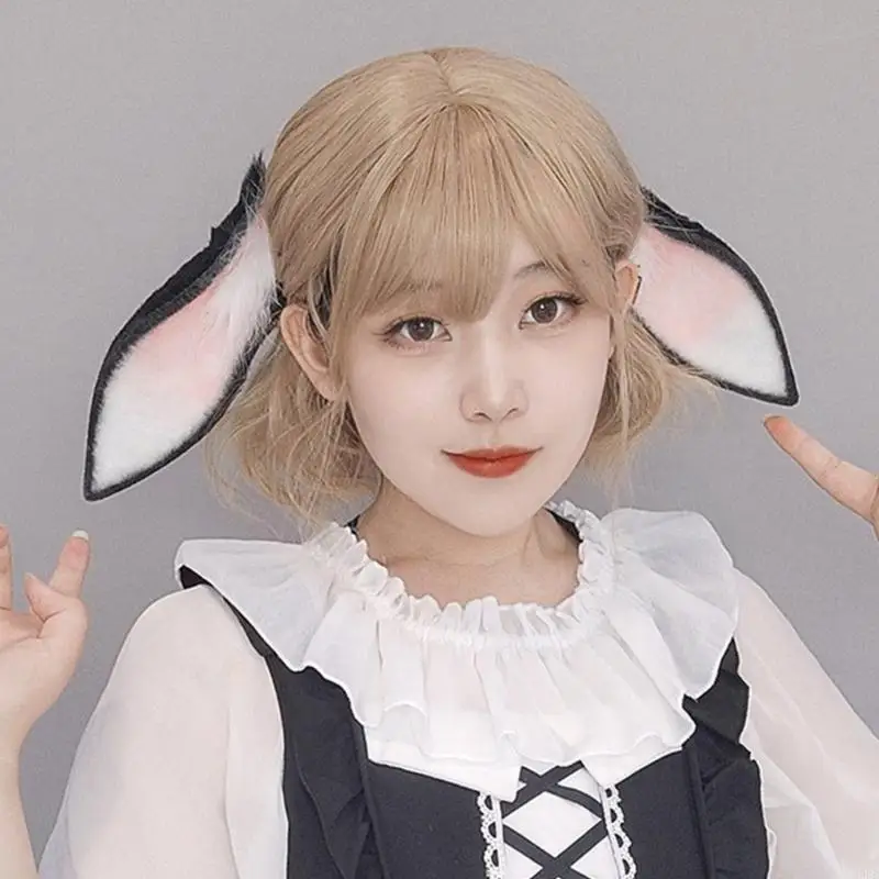 39bb Furry Hare Cosplay Party Anime Cosplay Halloween Cartoon Role Playing Props Prom Party Role Playing