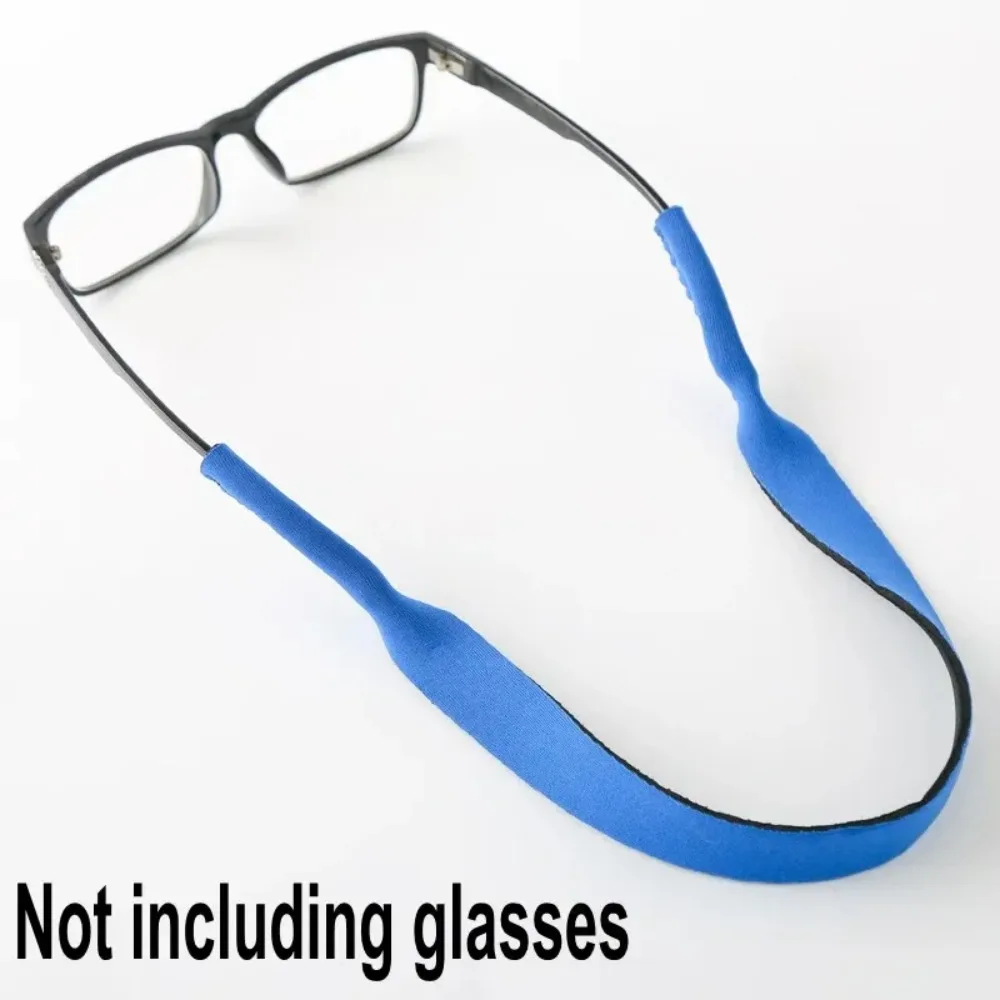 Non-Slip Neoprene Glasses Strap, Esporte Cordão Lanyard, Suporte de óculos, Anti Drop Sunglasses, Stretchy Band