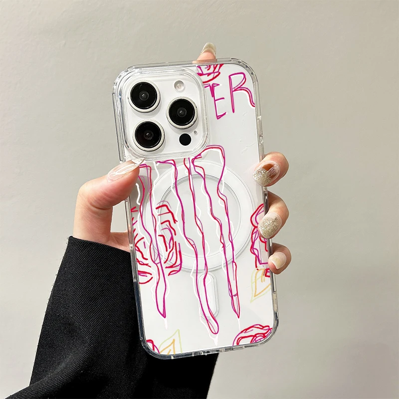 Streetwear Abstract Graffiti Case for Samsung Galaxy S26 S25 Edge S24 S23 Ultra Plus FE A57 A56 A55 A54 A36 A35 A17 A16 Cover