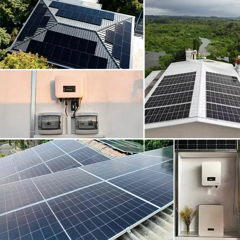 10kw Solar Power System 10kwh 10kva Complete LiFePO4 Battery Energy Hybrid Set Solar Panel Generator House Home off Grid