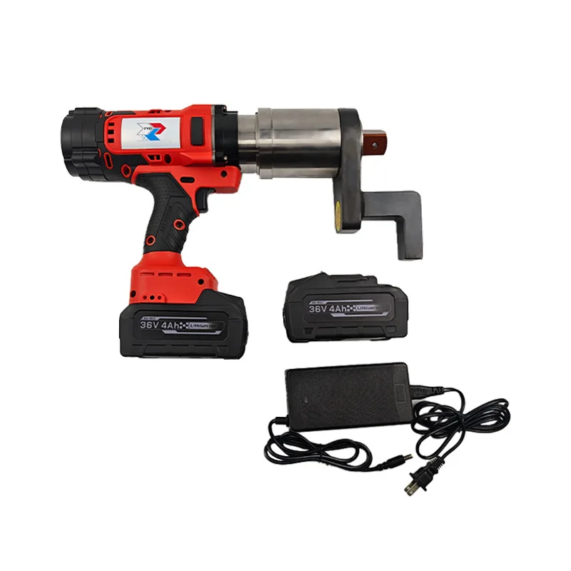 36V brushless motor, industrial grade lithium battery digital display fixed torque wrench 0-8000Nm  repeatability 2%