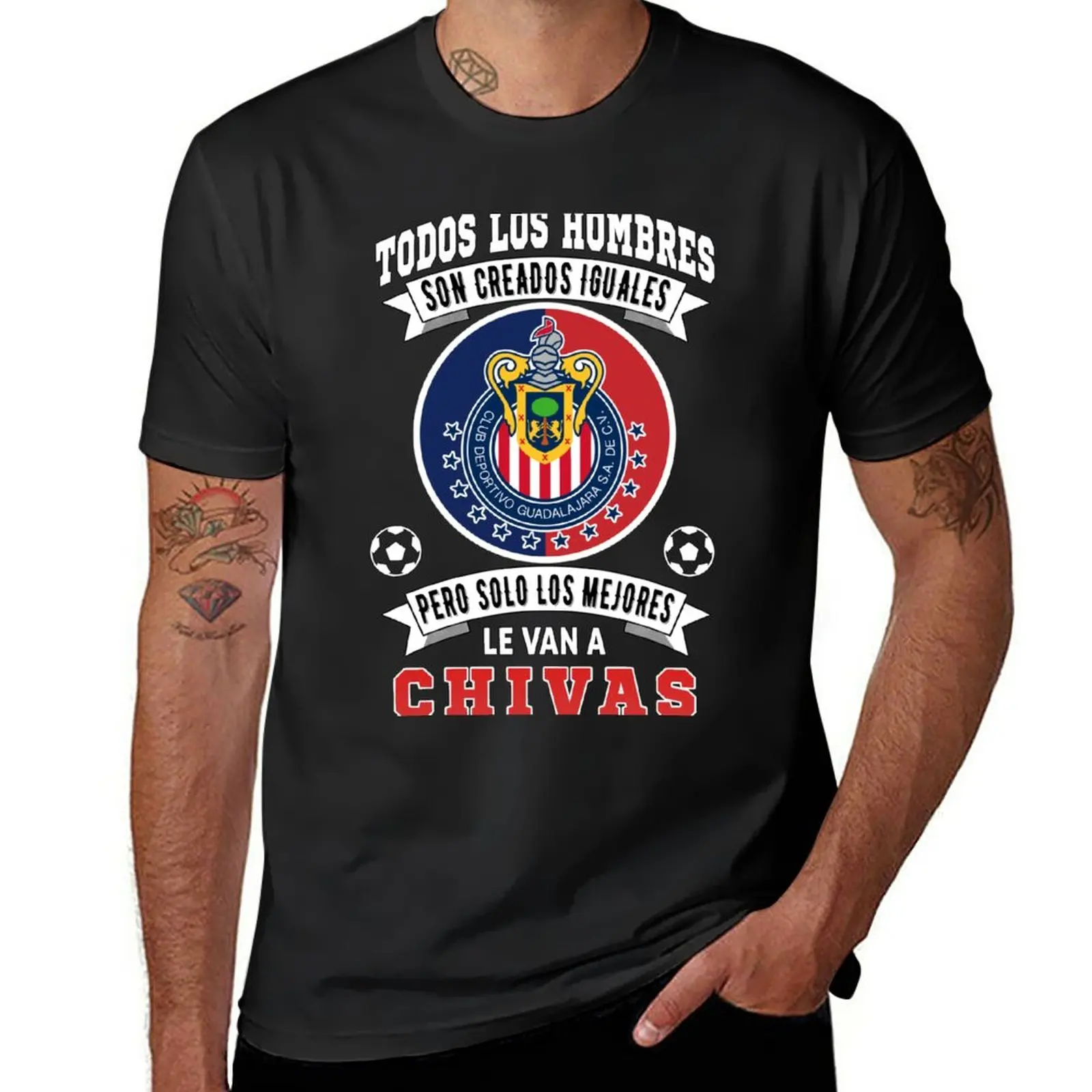 

New Chivas de Guadalajara Solo Los Mejores le Van a Chivas T-Shirt sweat shirt quick drying shirt heavy weight t shirts for men