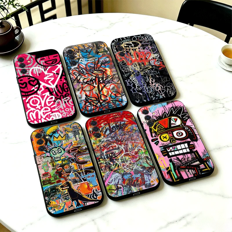 Graffiti Fashion Art Phone Case Cover for Samsung A13 A14 A15 A16 A17 A53 A54 A55 A56 A57 A33 A34 A35 A36 A37 A23 A24 A25 A26 A2