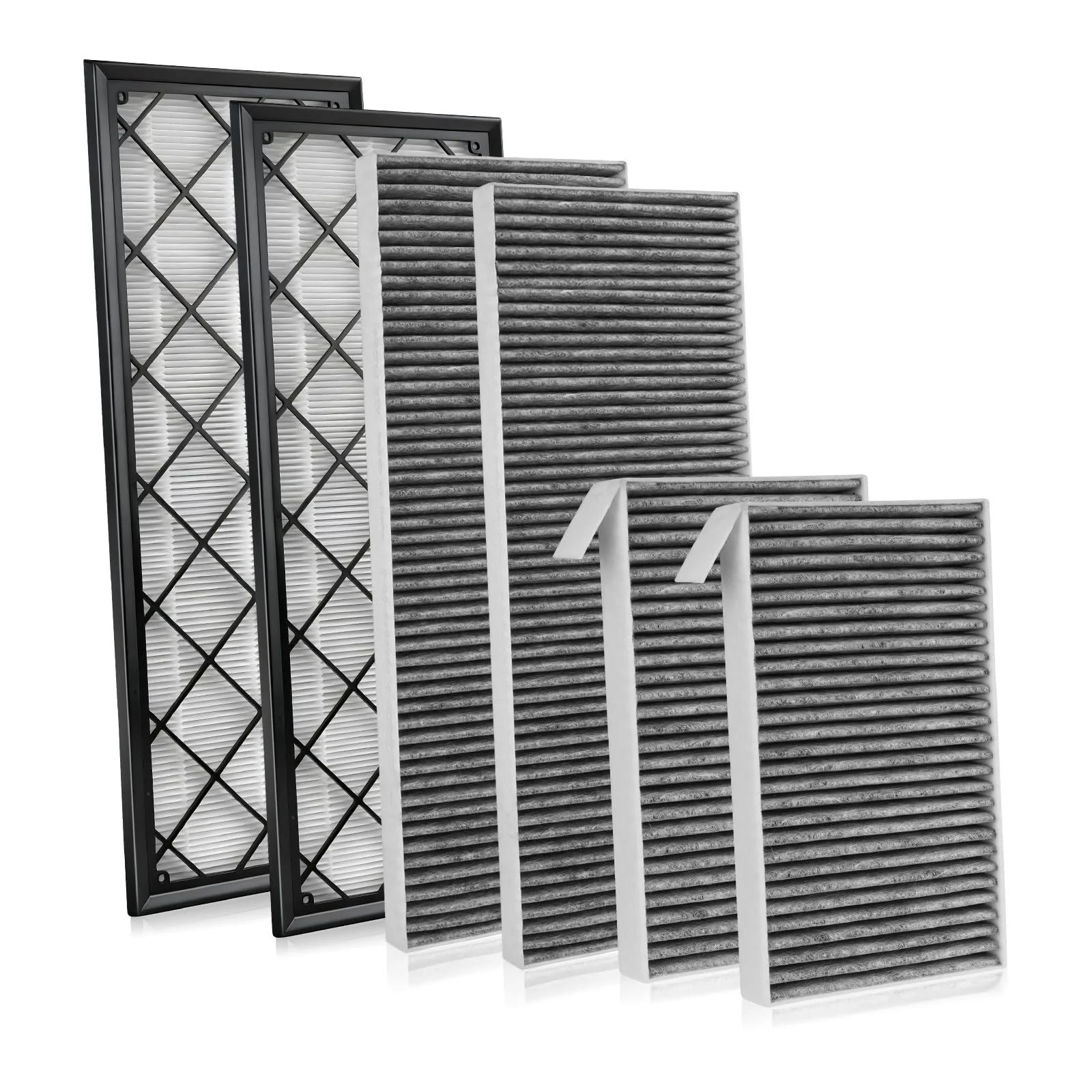 

Engine Cabin Air Filter Kit Internal External Compatible for Teslas Model Y Replace 1658376-00-A