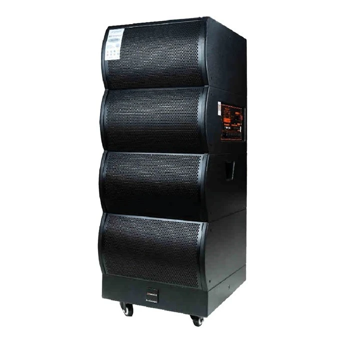 

Dual 15 inch powered portable high fidelity speakers