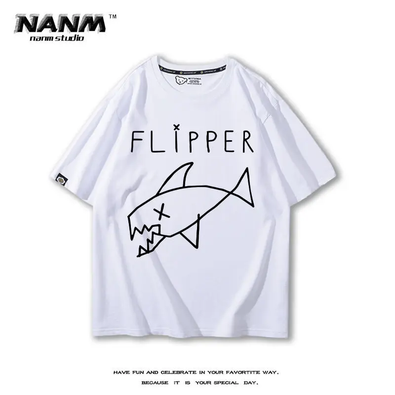 كورت كوبينت-قميص البنادق الزهور البيتلز كوت كوبين نيرفانا نيرفانا روك باند طاقم الرقبة القطن فضفاضة قصيرة الأكمام