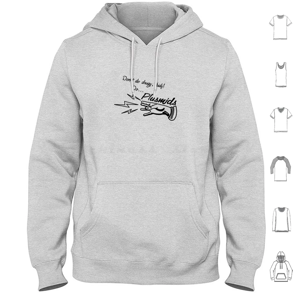 Ne faites pas des médicaments, les enfants! Faites... Plasmides! (Noir) Sweats à capuche à manches longues pour jeu sur ordinateur Rapture Game Nerd
