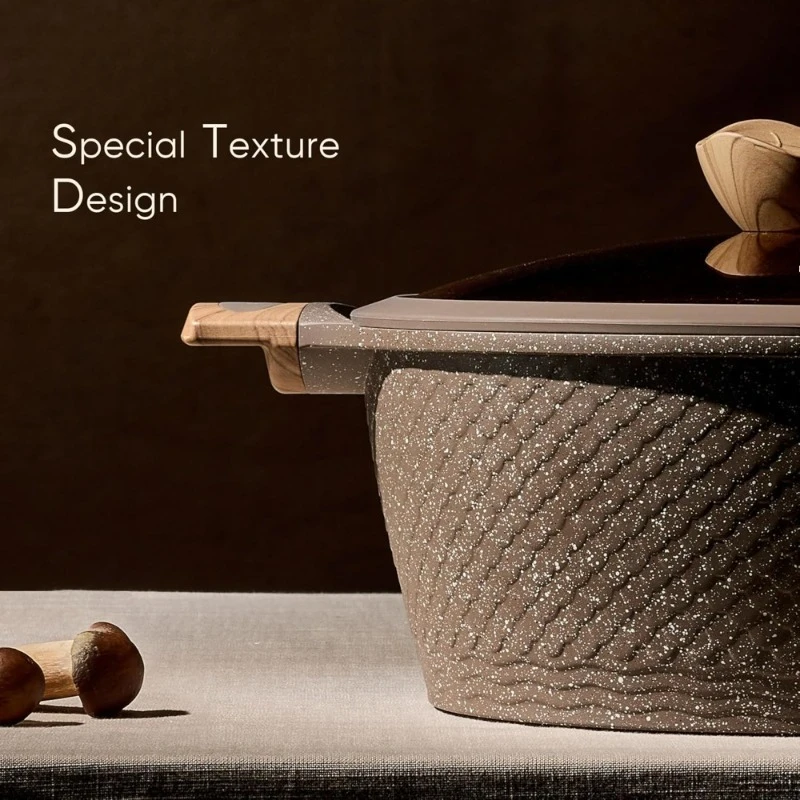 26 PCS Non Stick Pots and Pans Set Induction Cookware Kitchen Cooking PFOA Free