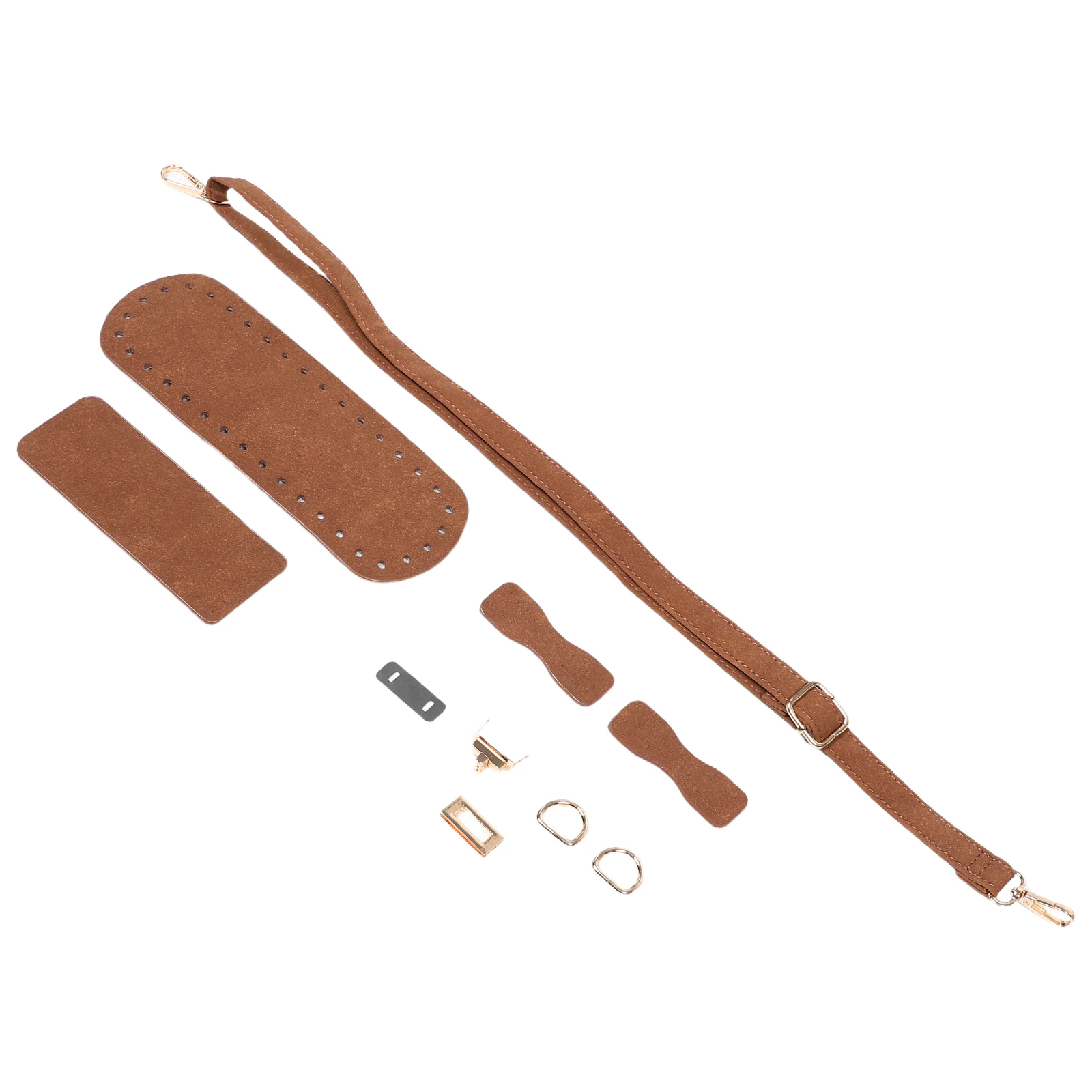 

Diy Crossbody Bag Kit Pu Handbag Making Set Sewing Craft Material Durable Handle Replaceable Purse Accessories Gifting