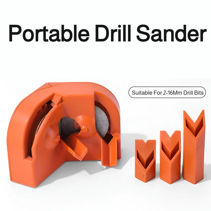 Portable Drill Bit Grinder, New Wrench, Drill Bit Sharpener, Grinding Wheel, Drill Bit Holder