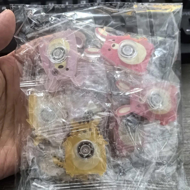 10PCS Cartoon Animal Small Fidget Spinner Party Favors Birthday Gifts Autism Sensory Stress Relief Toys for Kids Boys Girls