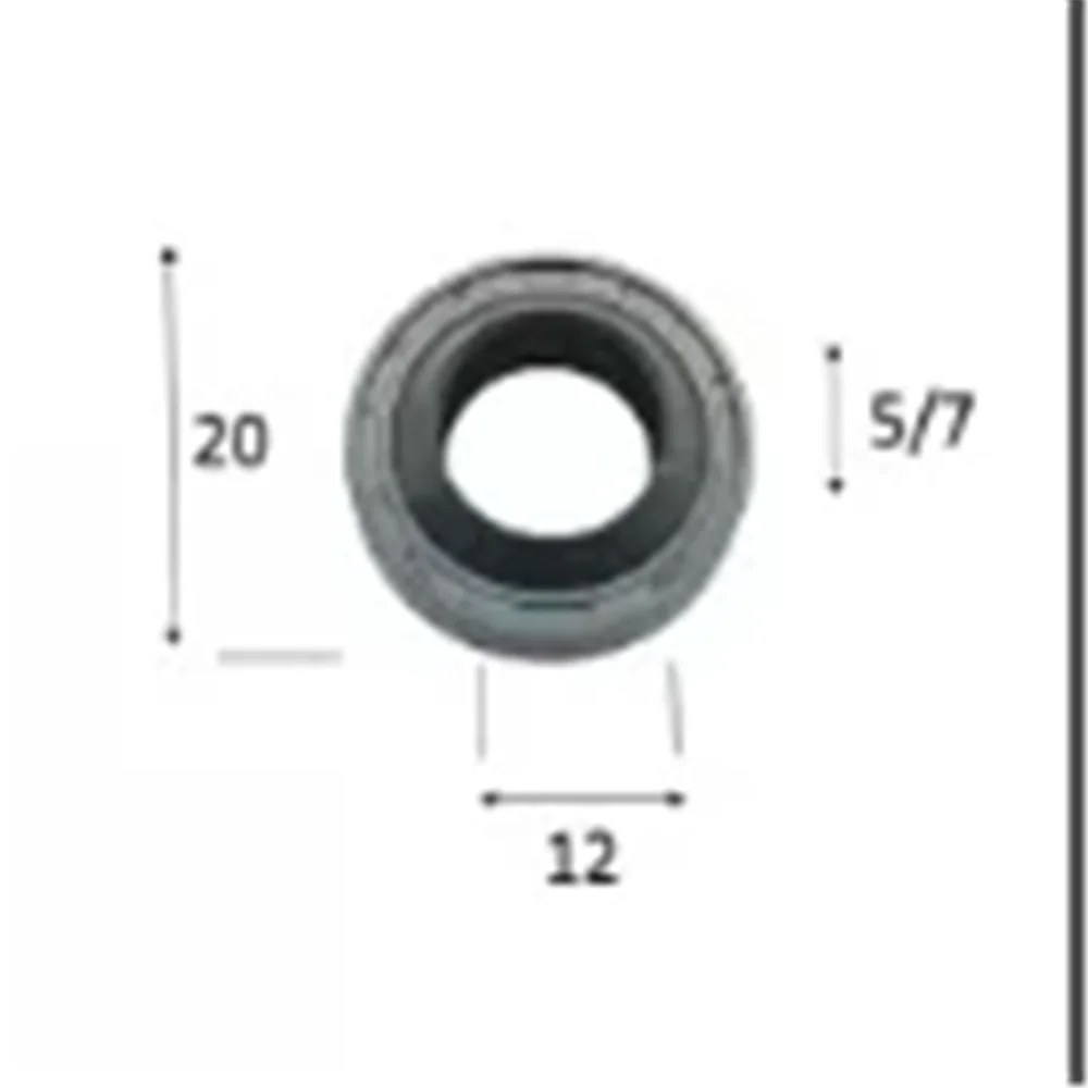 6pcs high-pressure car washing machine oil seal 20*12*5/7