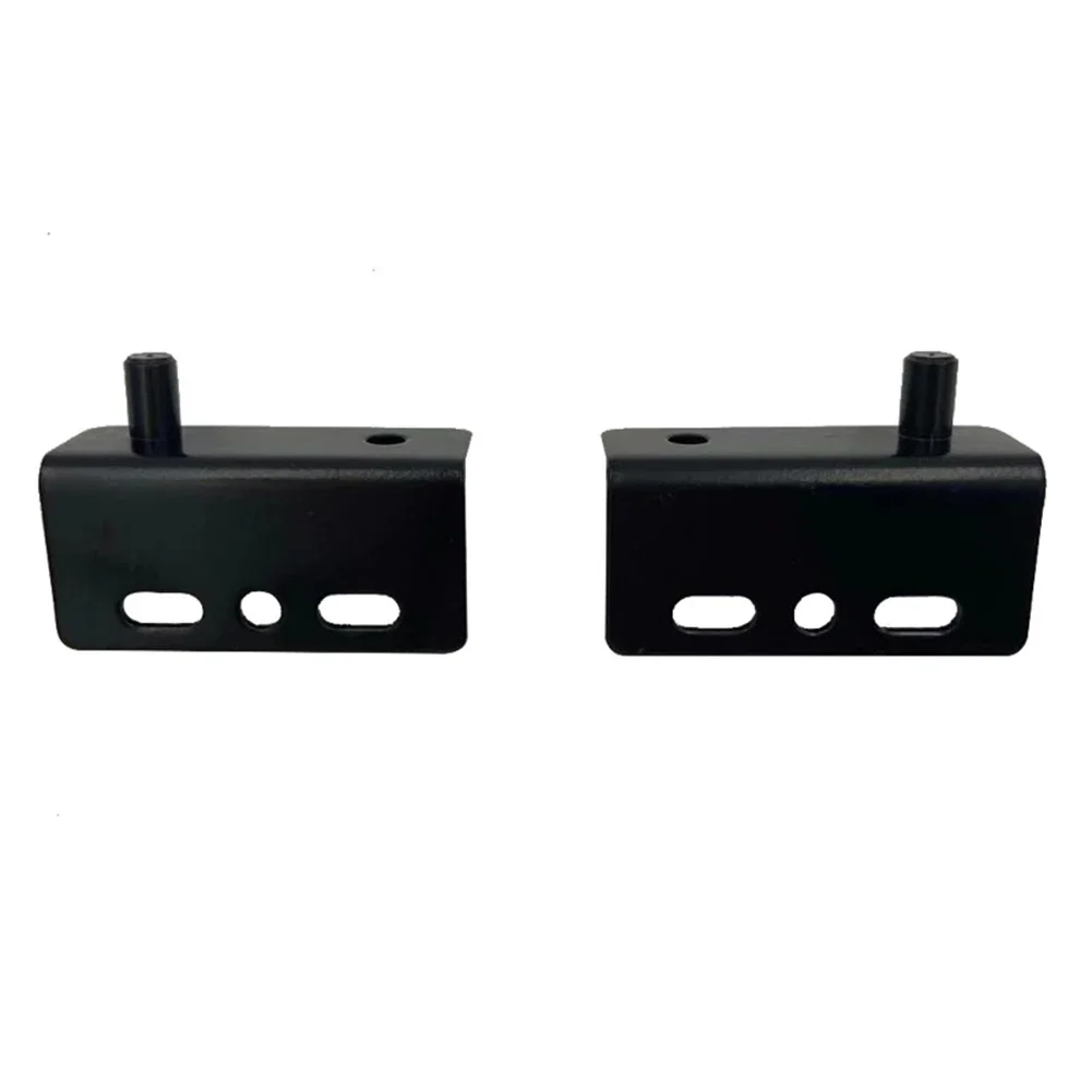

Single Suction Door Hinges Silver With Bushing 1 Set 2pcs Pivot Hinges Plastic Cover 40*18mm Black Door Hinges