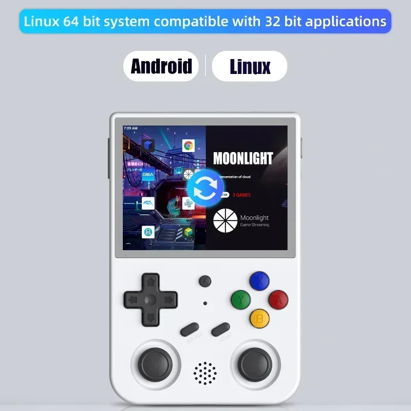 Imagem -04 - Anbernic Handheld Video Game Console Jogador Retro Portátil Android 11 Linux os Rg353v 353vs T618 512g Psp 35