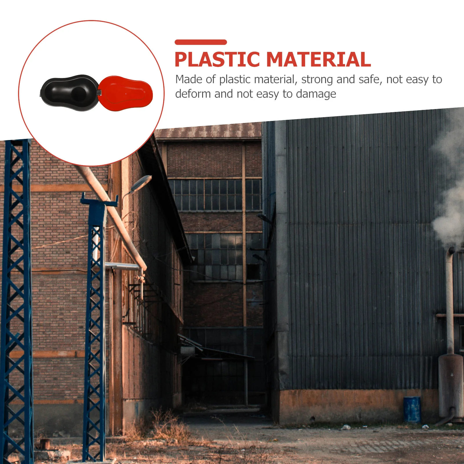 

Portable Squatting Toilet Temporary Anti-Odor Plastic Camping Outdoor Travel Rv Car Work Squat Toilet for Adults Durable Leak