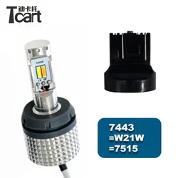 Tcart WY21W 7440 Car Led Bulbs DRL Light Turn Signals For Toyota Land Cruiser Prado 150 accesorios para auto