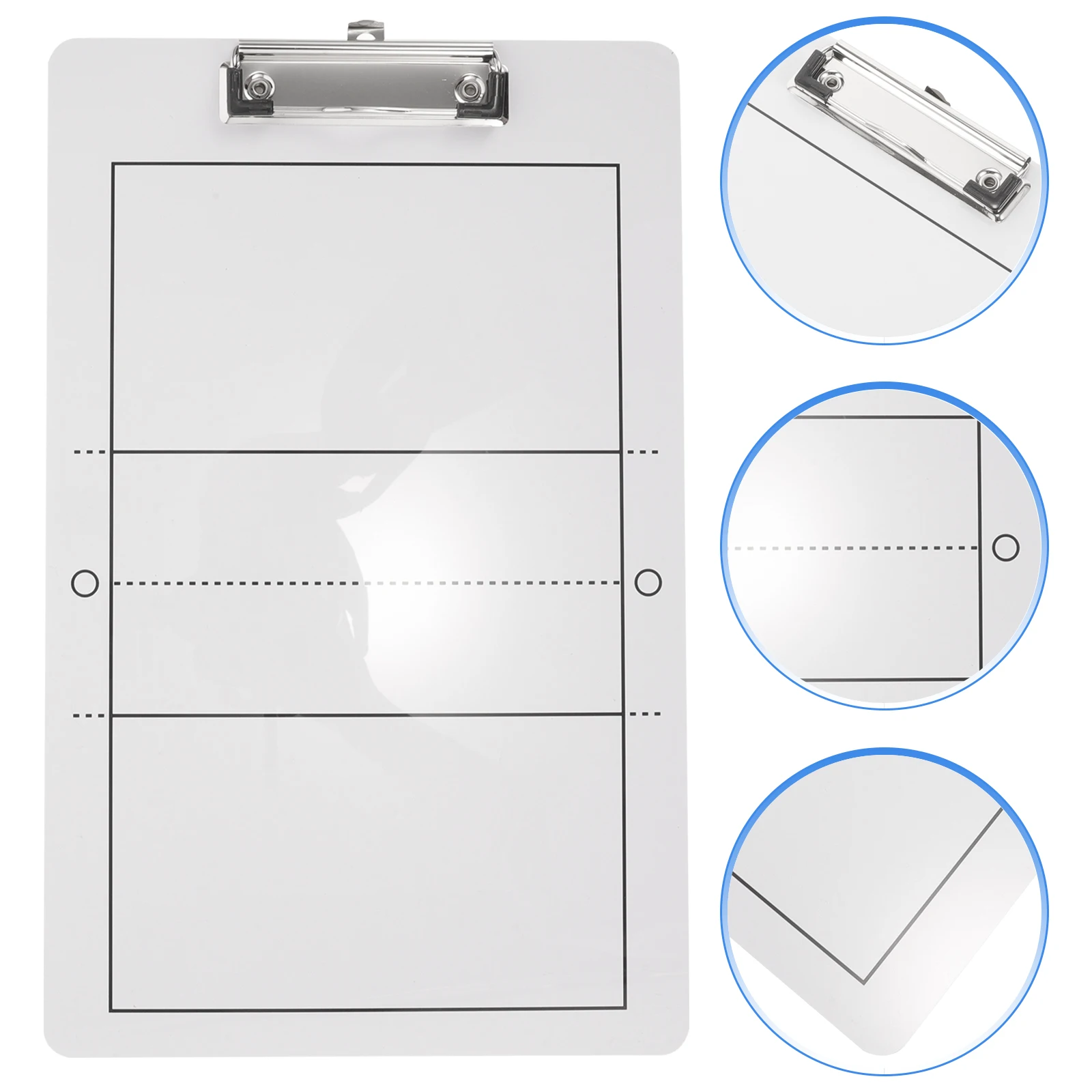 

PVC Volleyball Board Professional Match Coaches Clipboard Portable Wearproof Volleyball Training PVC Board Sports Strategy Board