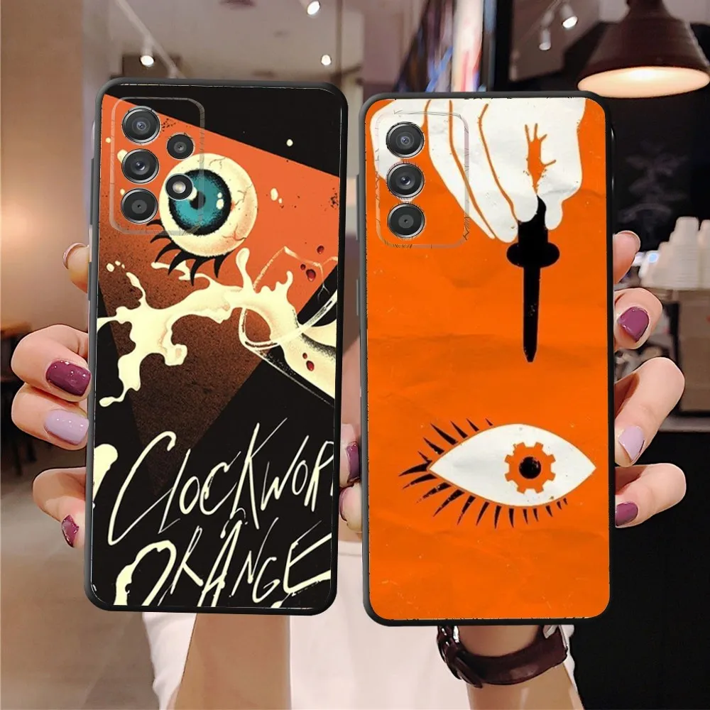 A Clockwork Orange Film  Phone Case For SamsungS24,S23,S22,S21,S20 Ultra Pro S10,S30Plus,S9,20lite Ultra Black Cover