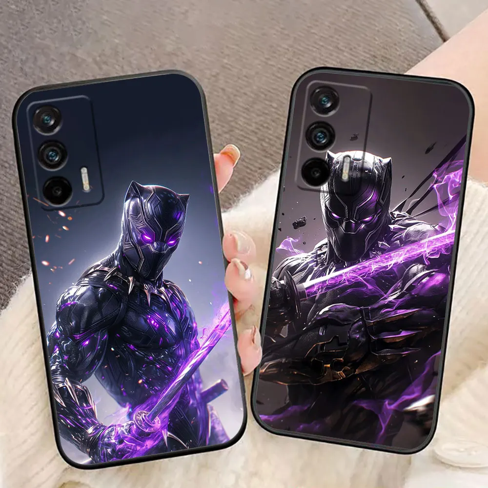 

Marvel Black Panther Phone Case For Realme C11 C15 C20 C21 C21Y C30 C30S C33 C35 C53 C55 C63 C65 GT NEO 2 X50 Case Funda Capa