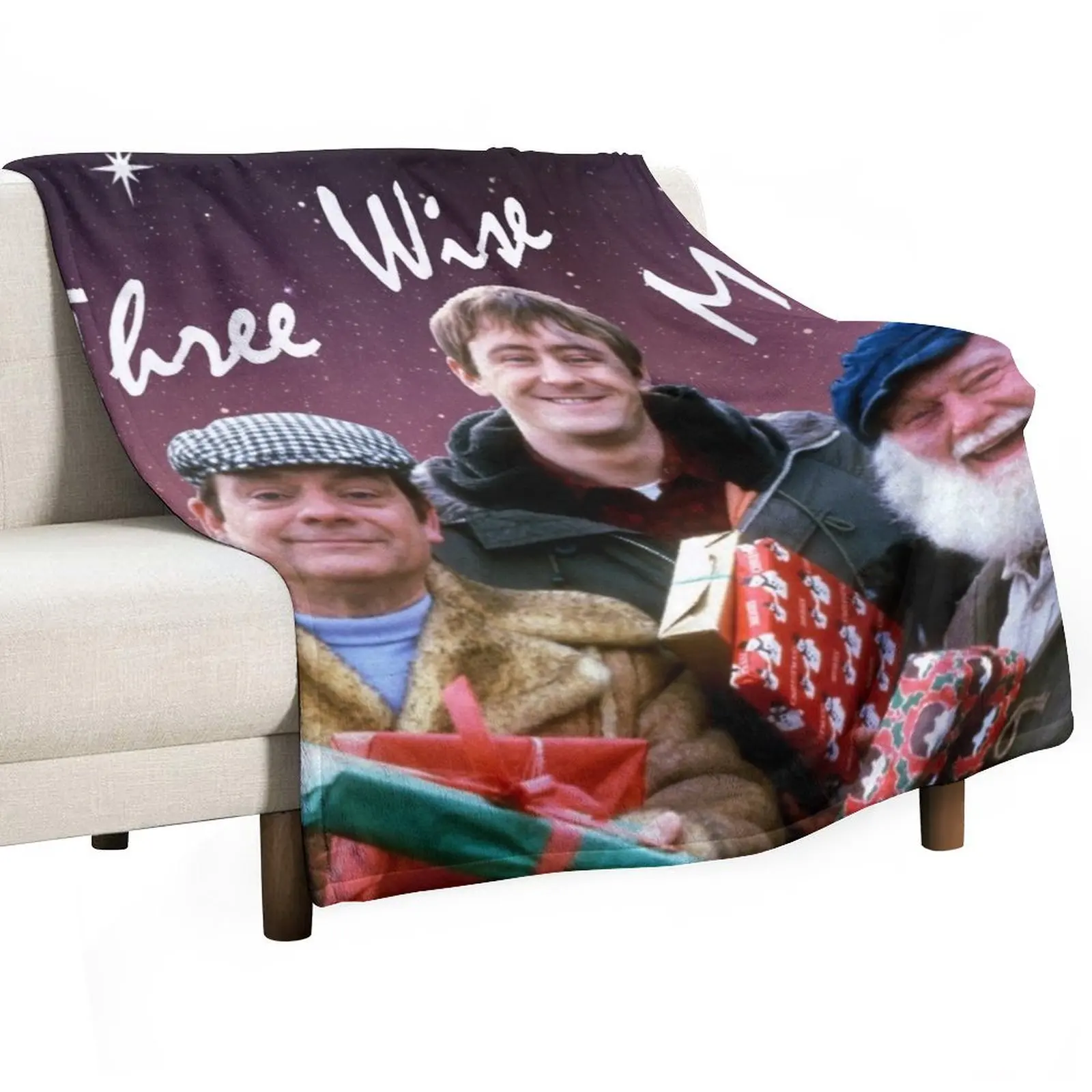 

Only Fools - Three Wise Men Throw Blanket Furry For Baby Sleeping Bag Hairys Blankets