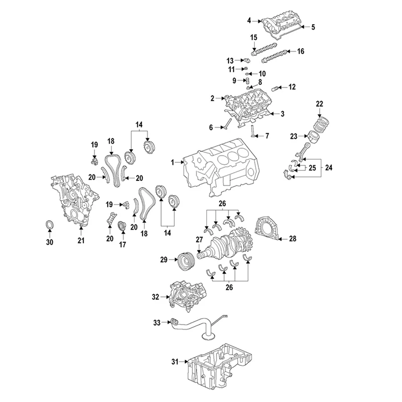

ML3Z-6256-A ML3Z6256A HL3Z6256CD For Ford F-150 2020-2022 Engine Timing Camshaft Sprocket Actuator Assembly